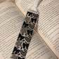 Black Checkered Bookmark