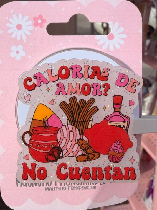 Calorías de Amor No Cuentan E-Reader/Phone Grip