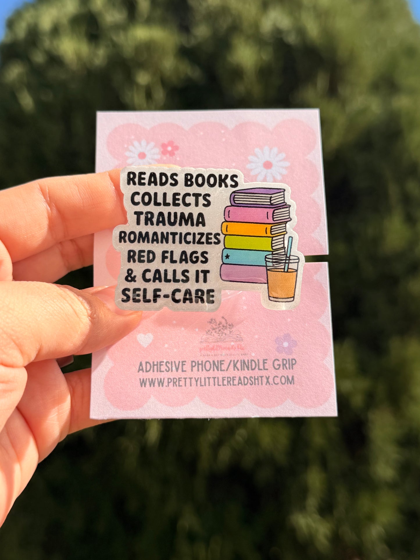 Read Books E-Reader/Phone Grip