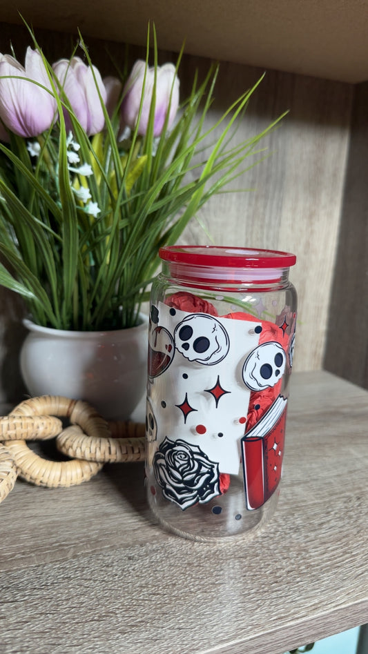 You’re My Curse and My Cure Glass Cup