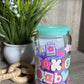 Bookish Babe Glass Cup