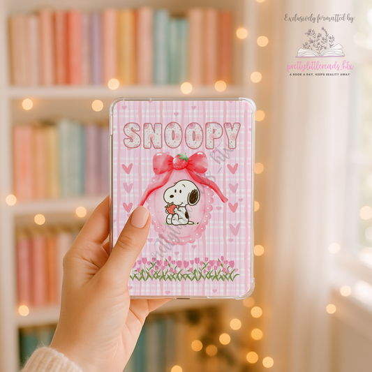 Spring Snoopy Kindle Insert