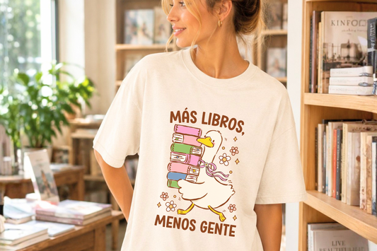 Más libros, menos gente T-Shirt