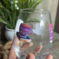 Bookworm Paradise Wine Glass Cup